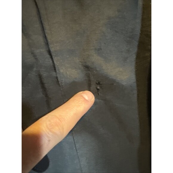 Louben Womens Size 22 Jacket Black Button Front Career Work Vintage - Picture 6 of 9